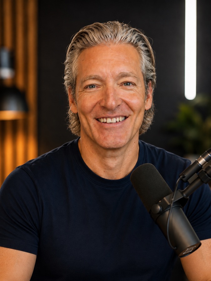 Patrick Rayermann, Founder & Trust Architect, in seinem Studio